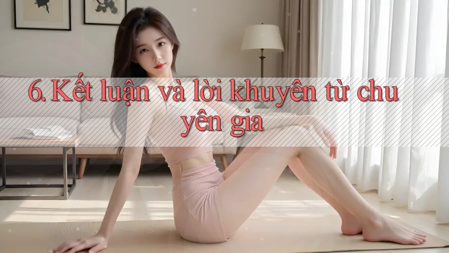 6. Kết luận và lời khuyên từ chuyên gia 6. Kết luận và lời khuyên từ chuyên gia
