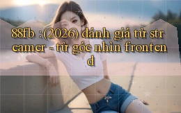 88fb (2026) đánh giá từ streamer   từ góc nhìn frontend
