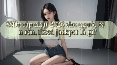 88fb cập nhật 2026 cho người bận rộn, fixed jackpot là gì