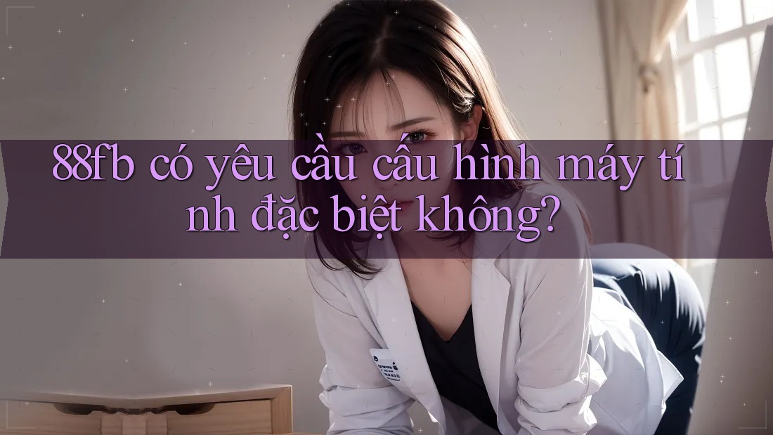 88fb có yêu cầu cấu hình máy tính đặc biệt không? 88fb có yêu cầu cấu hình máy tính đặc biệt không?