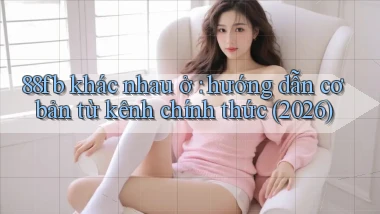 88fb khác nhau ở hướng dẫn cơ bản từ kênh chính thức (2026)