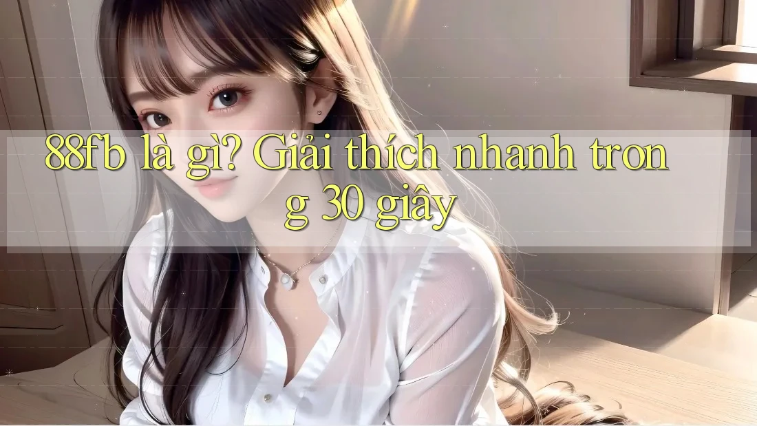 88fb là gì? Giải thích nhanh trong 30 giây 88fb là gì? Giải thích nhanh trong 30 giây