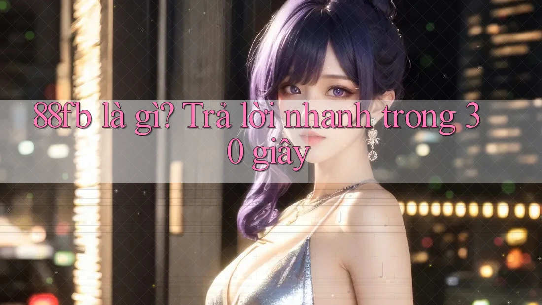 88fb là gì? Trả lời nhanh trong 30 giây 88fb là gì? Trả lời nhanh trong 30 giây