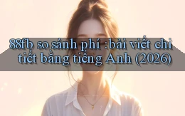 88fb so sánh phí bài viết chi tiết bằng tiếng Anh (2026)