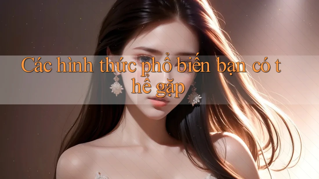 Các Hình Thức Phổ Biến Bạn Có Thể Gặp Các Hình Thức Phổ Biến Bạn Có Thể Gặp