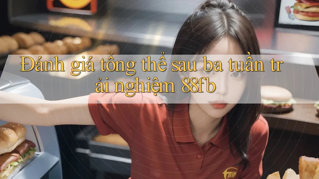 Đánh giá tổng thể sau ba tuần trải nghiệm 88fb Đánh giá tổng thể sau ba tuần trải nghiệm 88fb