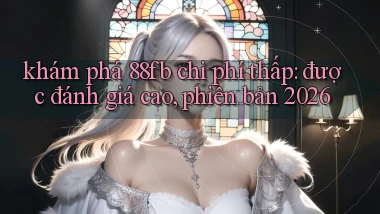 khám phá 88fb chi phí thấp được đánh giá cao, phiên bản 2026