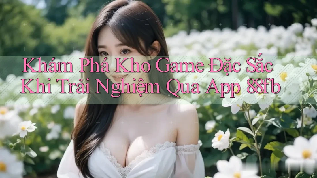 Khám Phá Kho Game Đặc Sắc Khi Trải Nghiệm Qua App 88fb Khám Phá Kho Game Đặc Sắc Khi Trải Nghiệm Qua App 88fb