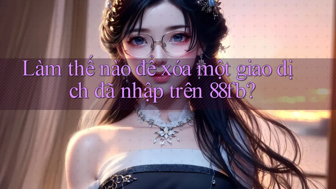 Làm thế nào để xóa một giao dịch đã nhập trên 88fb? Làm thế nào để xóa một giao dịch đã nhập trên 88fb?
