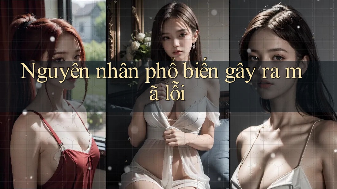 Nguyên nhân phổ biến gây ra mã lỗi Nguyên nhân phổ biến gây ra mã lỗi