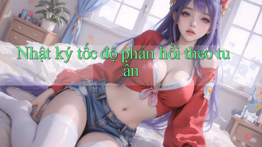 Nhật ký tốc độ phản hồi theo tuần Nhật ký tốc độ phản hồi theo tuần