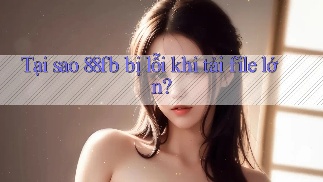 Tại sao 88fb bị lỗi khi tải file lớn? Tại sao 88fb bị lỗi khi tải file lớn?