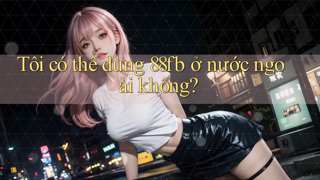 Tôi có thể dùng 88fb ở nước ngoài không?
