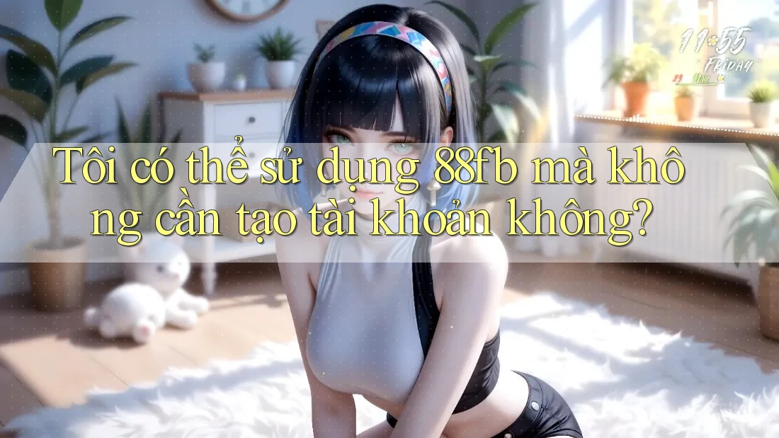 Tôi có thể sử dụng 88fb mà không cần tạo tài khoản không? Tôi có thể sử dụng 88fb mà không cần tạo tài khoản không?