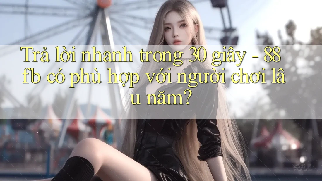 Trả lời nhanh trong 30 giây - 88fb có phù hợp với người chơi lâu năm? Trả lời nhanh trong 30 giây - 88fb có phù hợp với người chơi lâu năm?