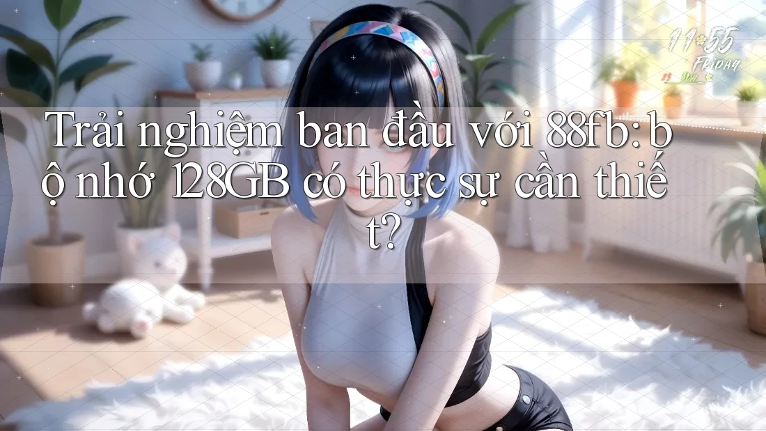 Trải nghiệm ban đầu với 88fb: bộ nhớ 128GB có thực sự cần thiết? Trải nghiệm ban đầu với 88fb: bộ nhớ 128GB có thực sự cần thiết?