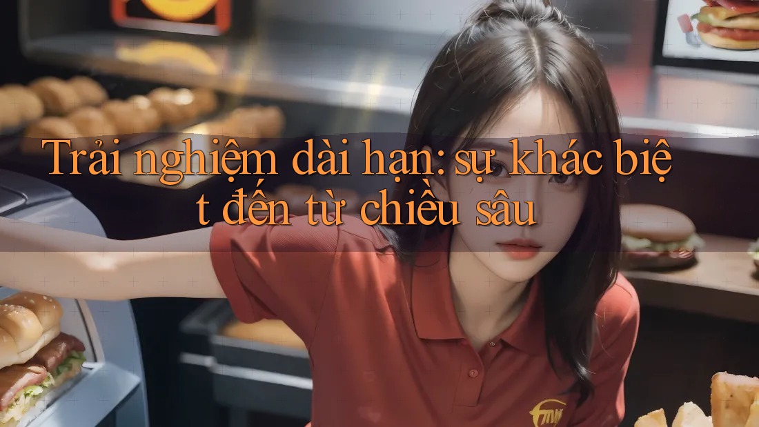 Trải nghiệm dài hạn: sự khác biệt đến từ chiều sâu Trải nghiệm dài hạn: sự khác biệt đến từ chiều sâu