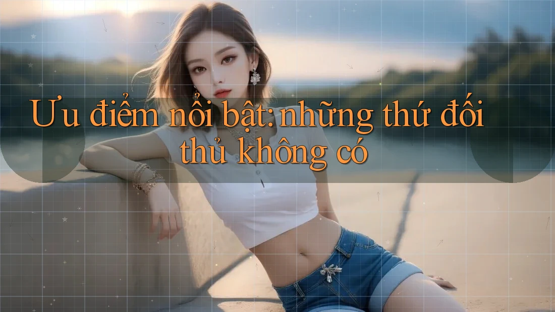 Ưu điểm nổi bật: những thứ đối thủ không có Ưu điểm nổi bật: những thứ đối thủ không có